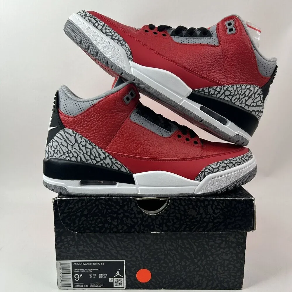 Nike Shoes Air Jordan 3 Retro SE “Unite/Fire Red” 2024